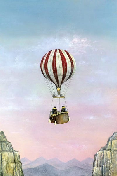 Kids Transportation Art: The Departure by Neil Thompson