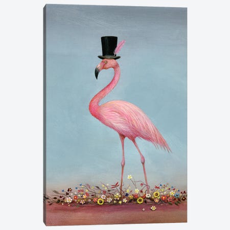 Mr Pink Canvas Print #NTP69} by Neil Thompson Canvas Artwork