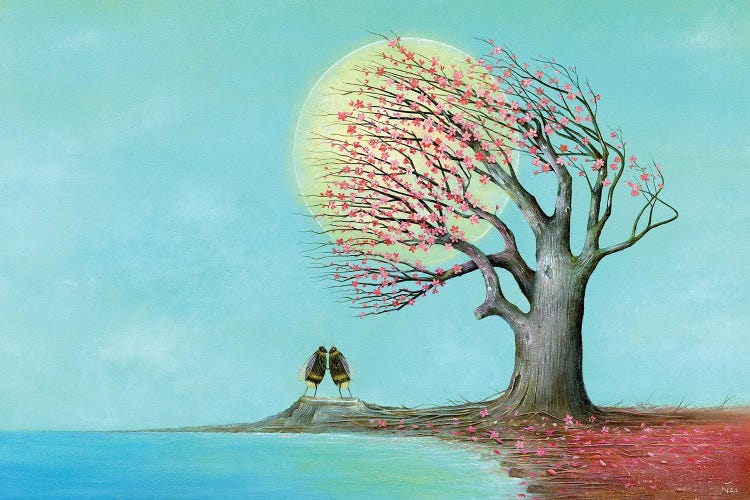 Waiting For The Moon by Neil Thompson wall art