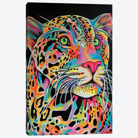 Leopard Canvas Print #NTR17} by Natmir Lura Canvas Artwork