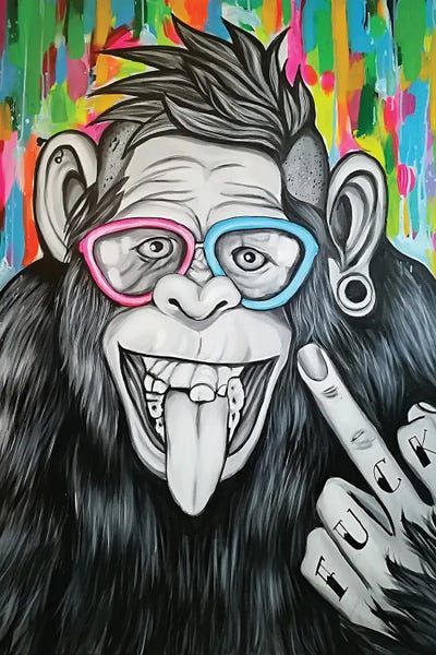 Chimpanzees: YOLO by Natmir Lura