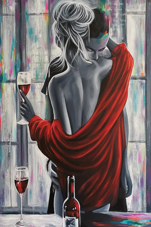 Red Red Wine by Natmir Lura wall art