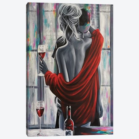 Red Red Wine Canvas Print #NTR39} by Natmir Lura Canvas Print