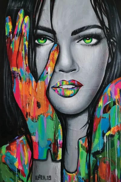 Prismatic Portraits: Glow Girl by Natmir Lura