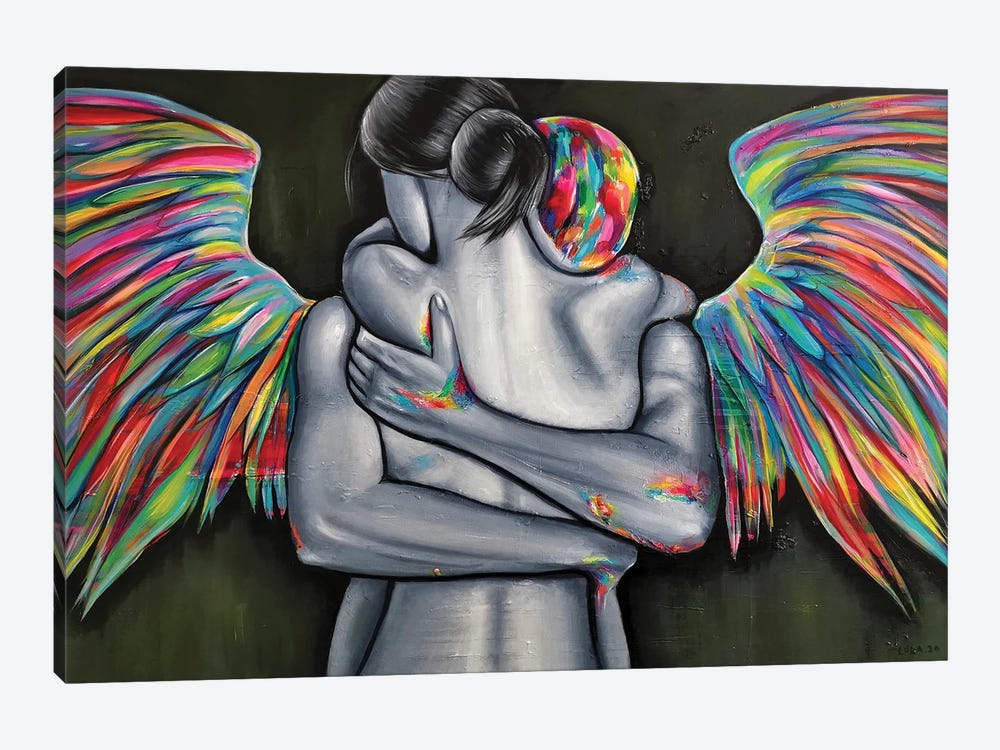 Gardian Angel by Natmir Lura 1-piece Canvas Art