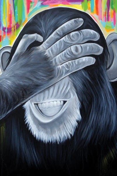 Chimpanzees: Mizaru by Natmir Lura