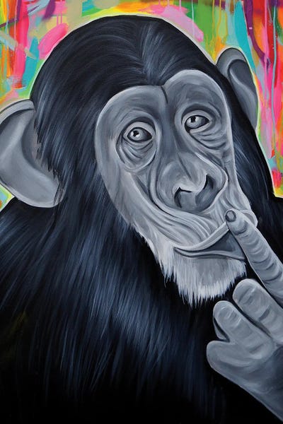 Chimpanzees: Iwazaru by Natmir Lura