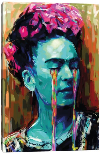 Frida Kahlo Canvas Art Print - Alternative Décor