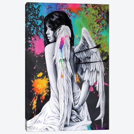 Falling Angel Canvas Print #NTR63} by Natmir Lura Canvas Wall Art