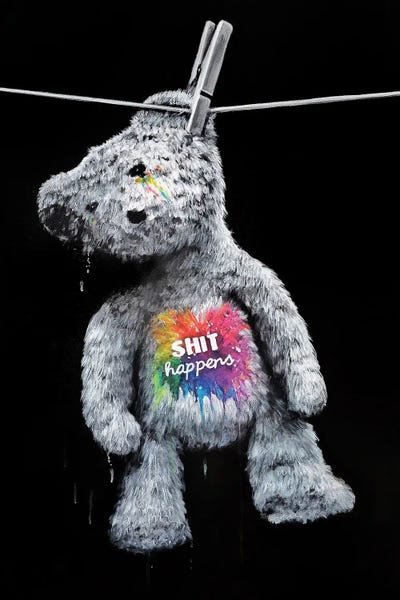 Teddy Bear: Shit Happens by Natmir Lura