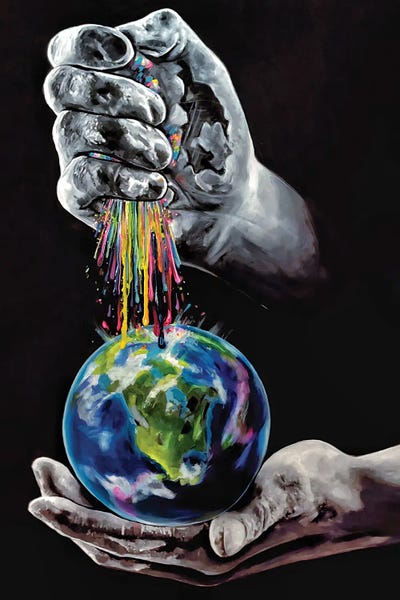 Canvas Print: Color The World by Natmir Lura - thumbnail