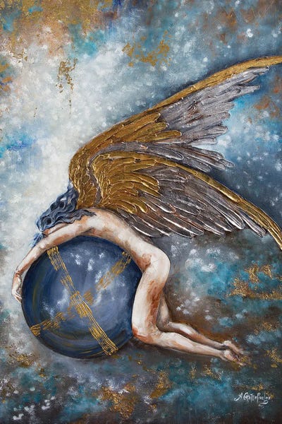 Touch Of Love by Nastasiart canvas print