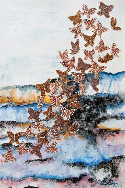 Fly Fly High by Nastasiart metal wall art