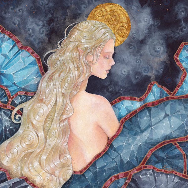 Art Nouveau Redux: Alice by Nikolas Tower