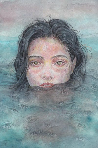 Scopophobia by Nikolas Tower canvas print