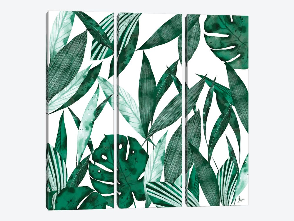 Evergreen II by Natxa 3-piece Canvas Art Print