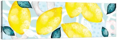 Lemons III Canvas Art Print - Lemon & Lime Art
