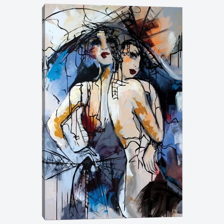 Burlesque Canvas Print #NTX3} by Natxa Canvas Art Print