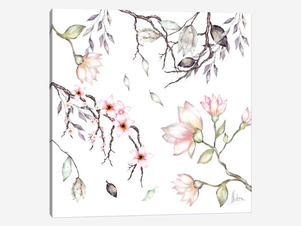 Magnolia by Natxa 1-piece Art Print