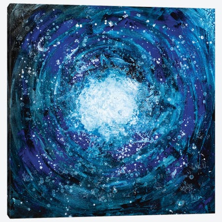Milky Way Canvas Print #NTX44} by Natxa Art Print