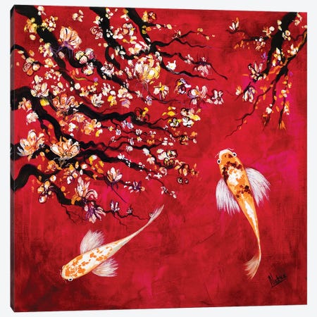 Sakura I Canvas Print #NTX63} by Natxa Canvas Artwork