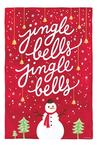Christmas Signs & Sentiments: Jingle Bells I by Nour Tohmé