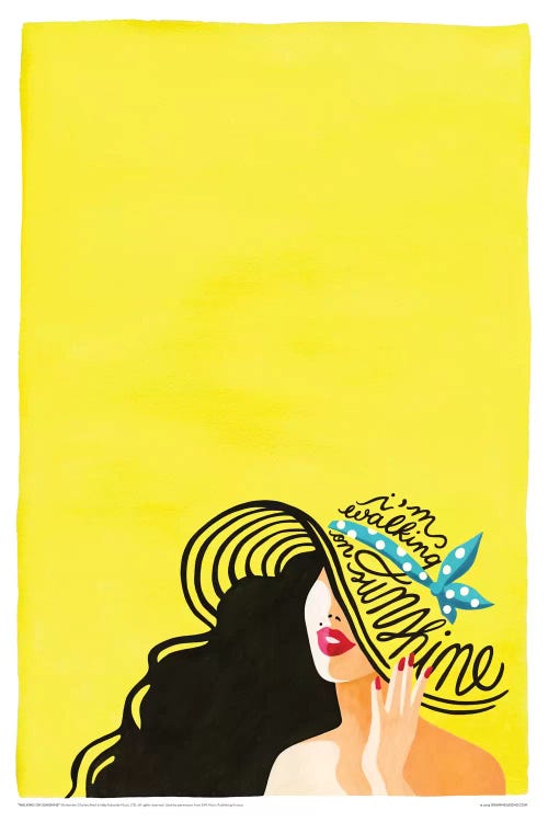 Walking On Sunshine by Nour Tohmé wall art