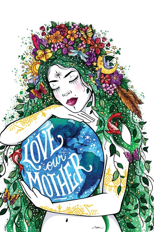 Love Our Mother by Nour Tohmé wall art