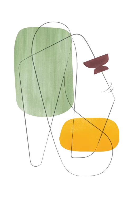 Abstract Composition With Lines XI by Nouveau Prints wall art