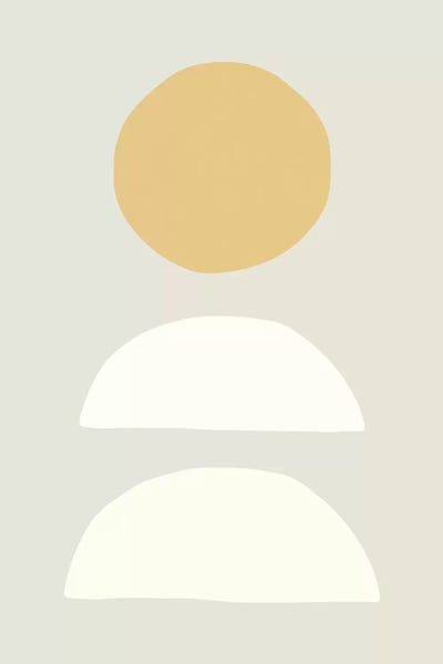 Zen Bedroom: Abstraction II by Nouveau Prints