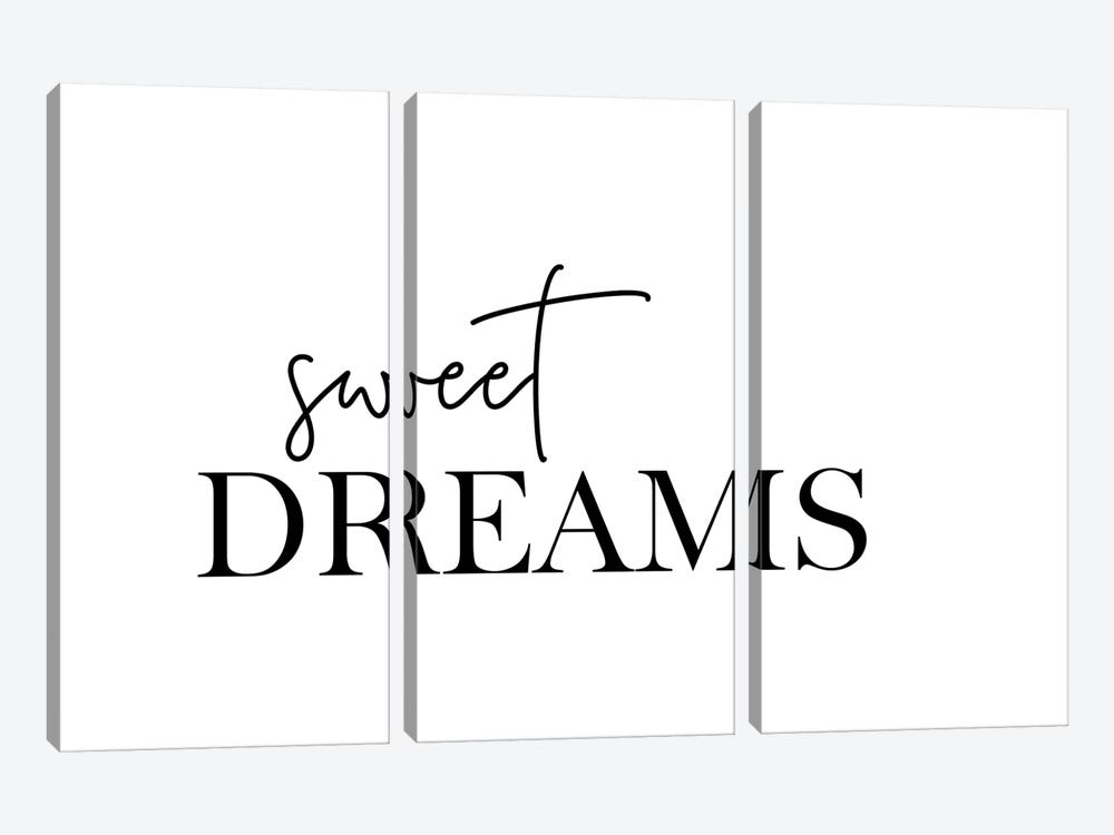Sweet Dreams by Nouveau Prints 3-piece Canvas Art Print