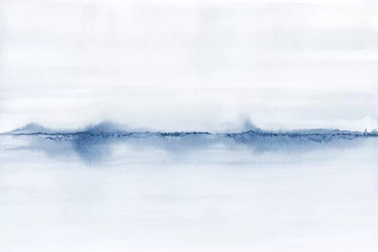 Watercolor Landscape V - Shades Of Blue