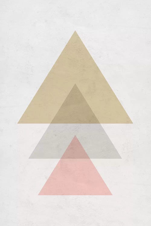 Triangles - Gray Background