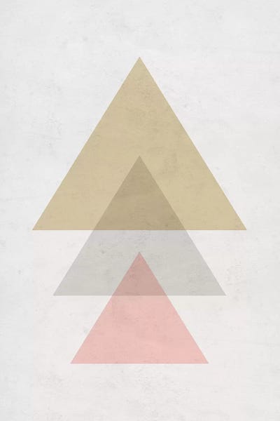 Triangles - Gray Background