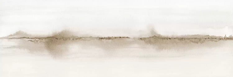 Watercolor Landscape Vii Shades Of Sepia - Panoramic