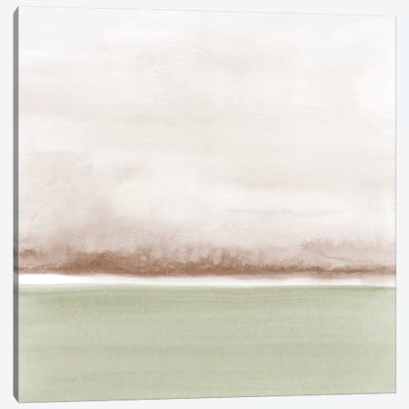 Watercolor Landscape X - Square Canvas Print #NUV155} by Nouveau Prints Canvas Print