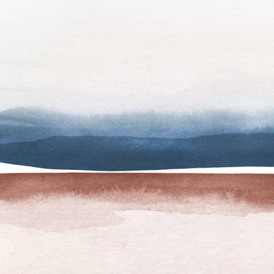 Watercolor Landscape XI - Square by Nouveau Prints art print