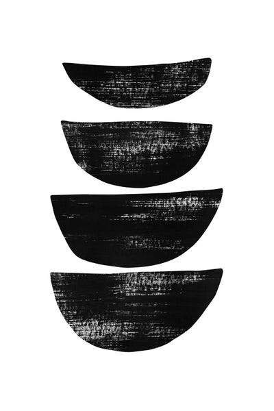 High School: Abstraction IV Black by Nouveau Prints