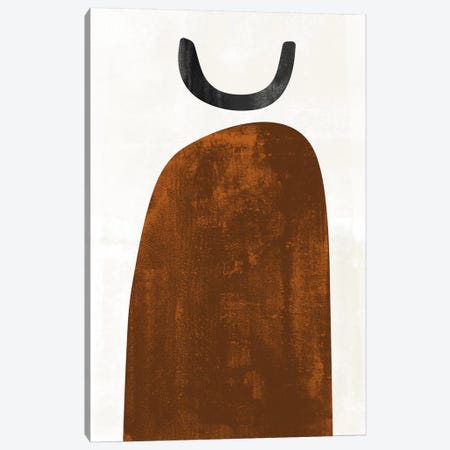 Abstraction In Rust Canvas Print #NUV186} by Nouveau Prints Canvas Wall Art