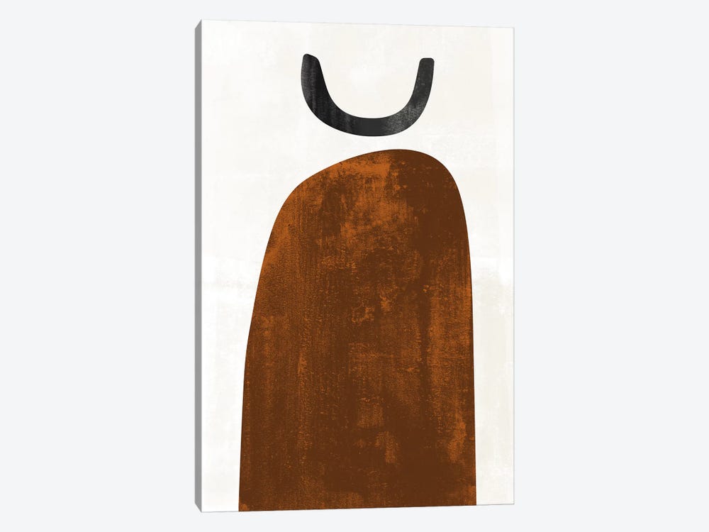 Abstraction In Rust by Nouveau Prints 1-piece Canvas Art Print