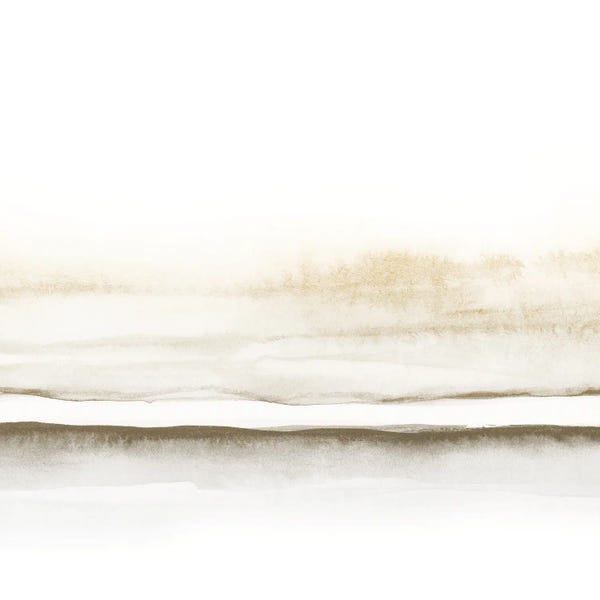 Abstract Watercolors: Watercolor Landscape VII - Square II by Nouveau Prints