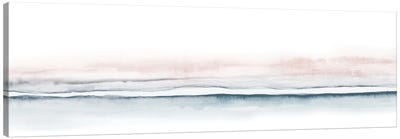 Watercolor Landscape XV - Panoramic Canvas Art Print - Nouveau Prints