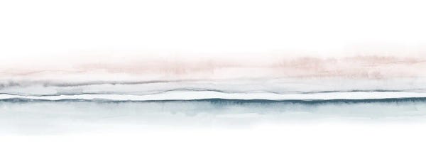 Pastels: Watercolor Landscape XV - Panoramic by Nouveau Prints