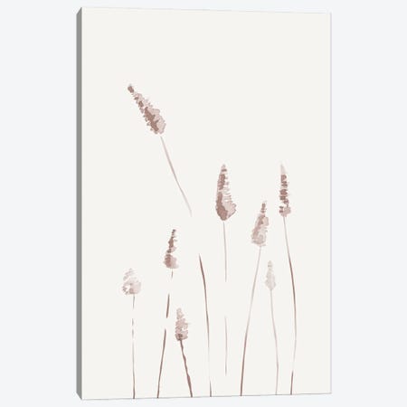 Watercolor Reeds I Canvas Print #NUV230} by Nouveau Prints Canvas Art Print
