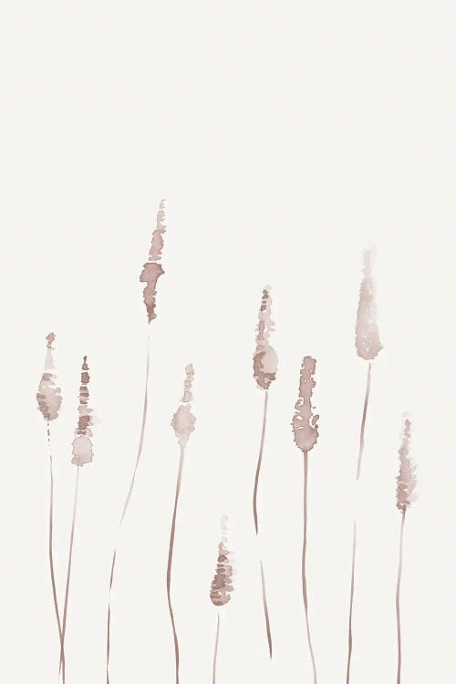 Watercolor Reeds II