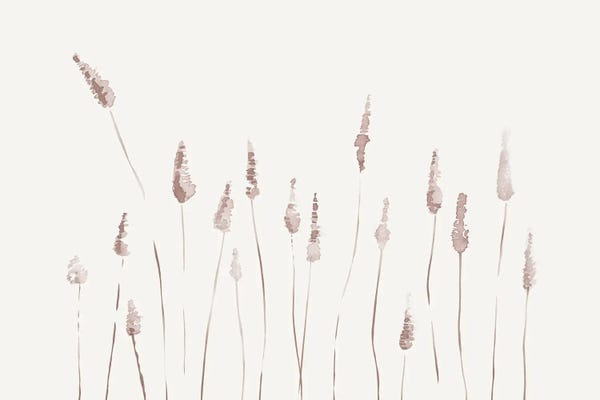 Watercolor Reeds - Landscape