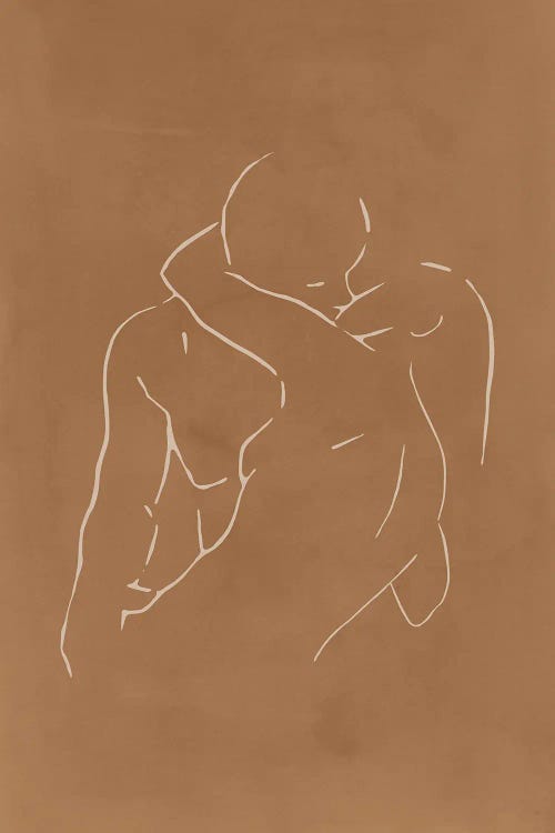 Lovers body sketch - Camel