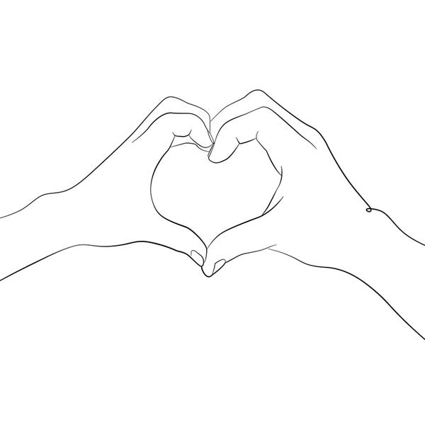 Hands - I Love You - Square