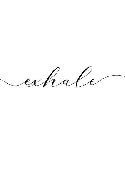 Zen Bedroom: Exhale by Nouveau Prints