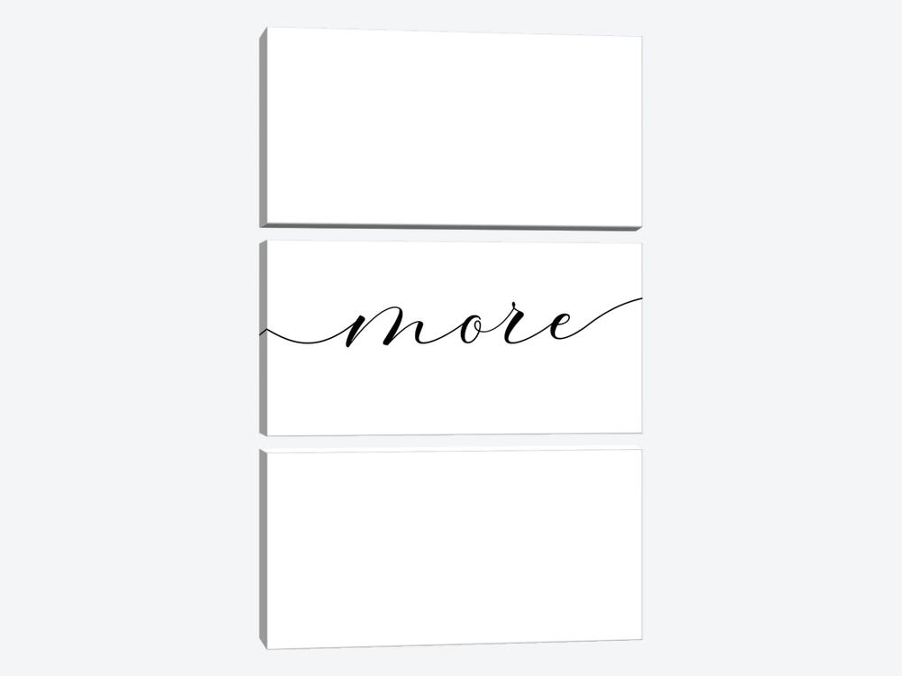 Love You More Triptych III-III by Nouveau Prints 3-piece Canvas Print